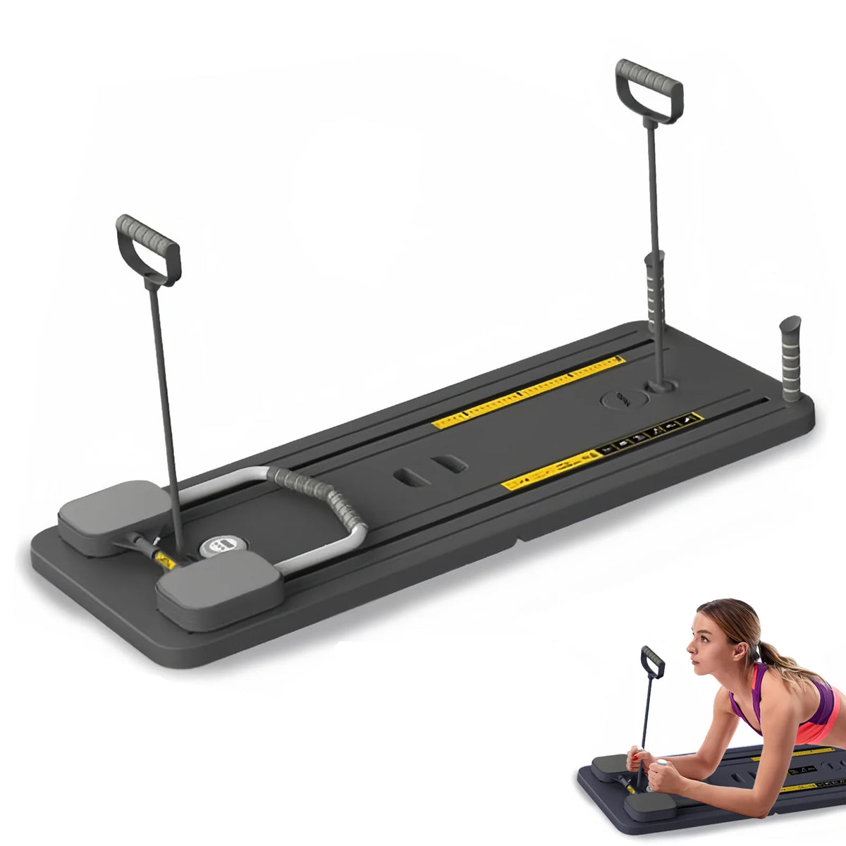 Tabla Multifuncional de Flexiones y Abdominales | Sistema de Entrenamiento para Casa